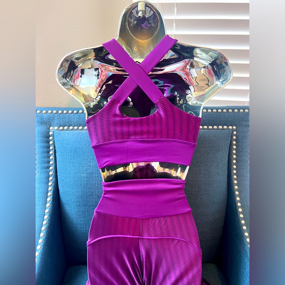 Purple gym set - Picture 3 of 3